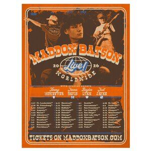Maddox Batson 2026 tour Poster 166